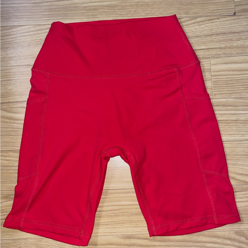 Amazon Women's Red Bike Shorts